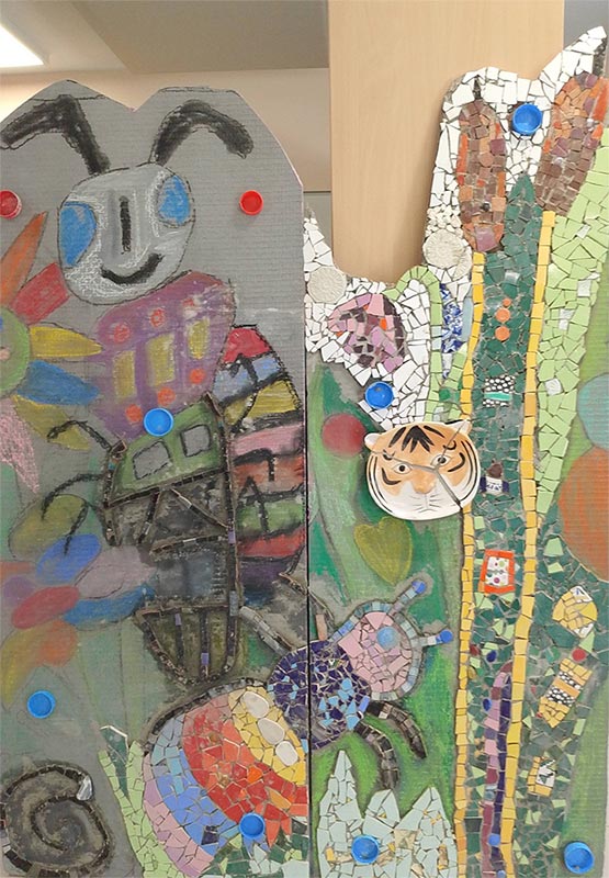 Mosaïque École Saint Lyphard 44 atelier9